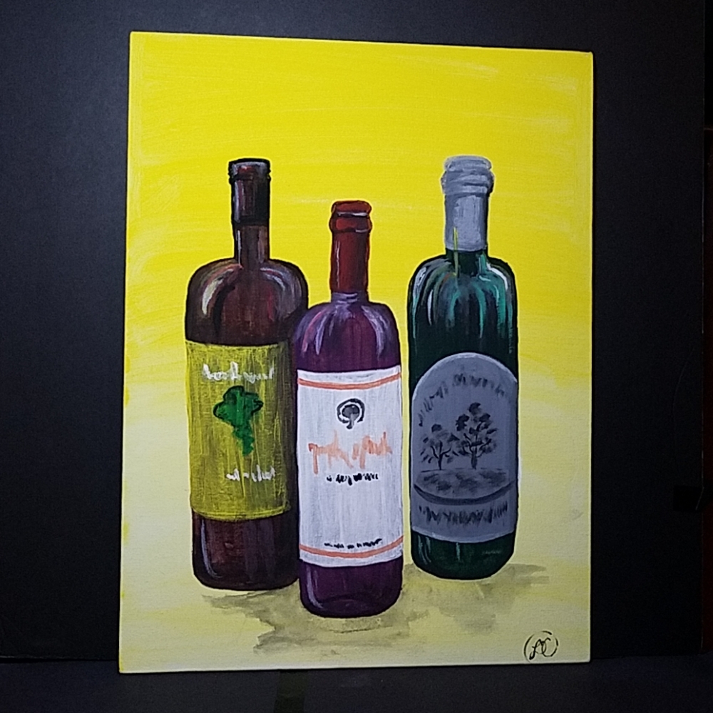 Wine bottles